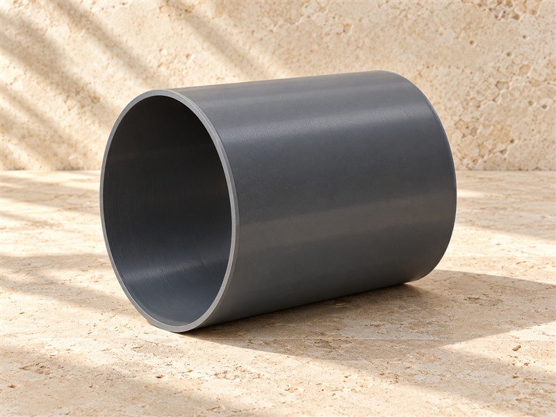 PVC luchtbuis donkergrijs Ø 200 x 2,5 mm (ALT)